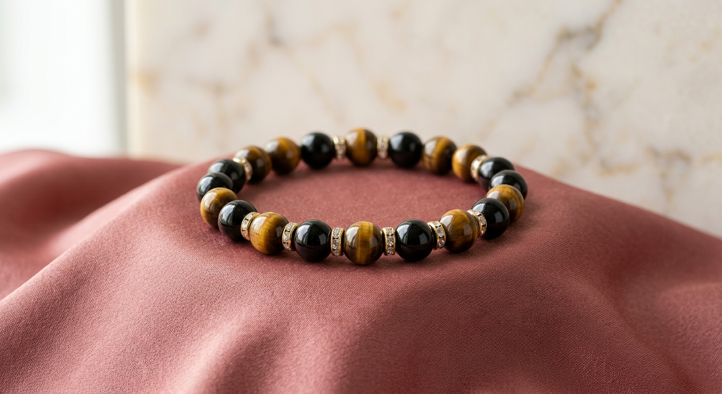 Tiger Eye Black Tourmaline Mixer