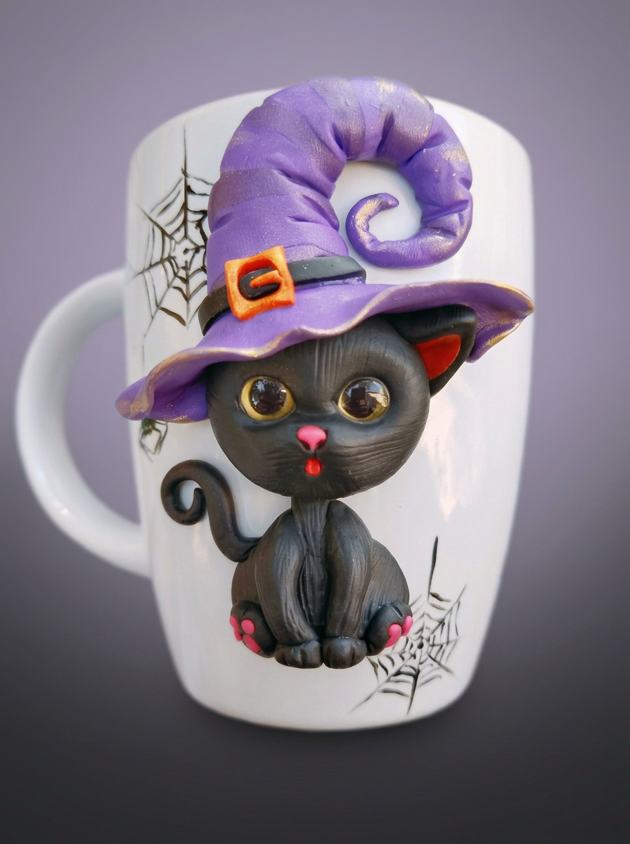 Witch Cat Mug
