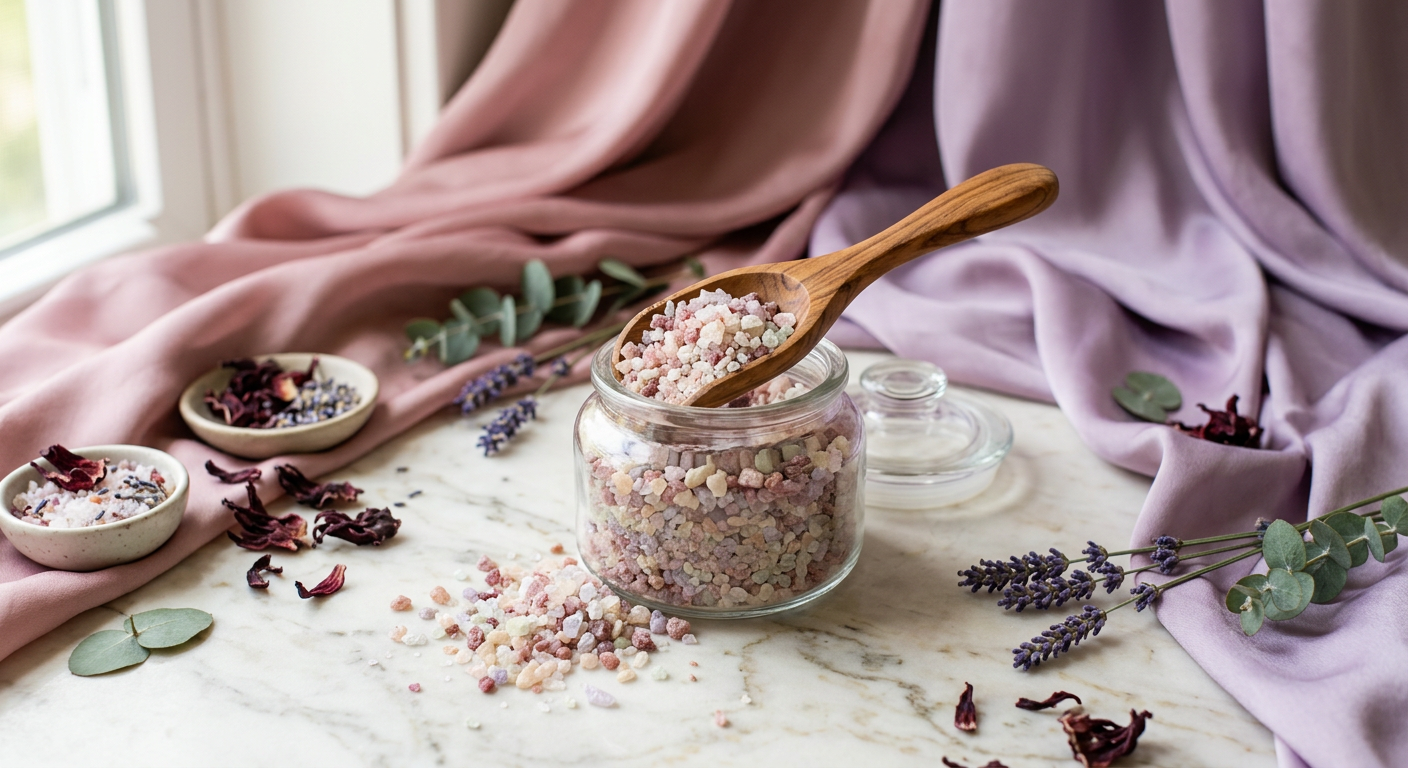 Hibiscus Bath Salt