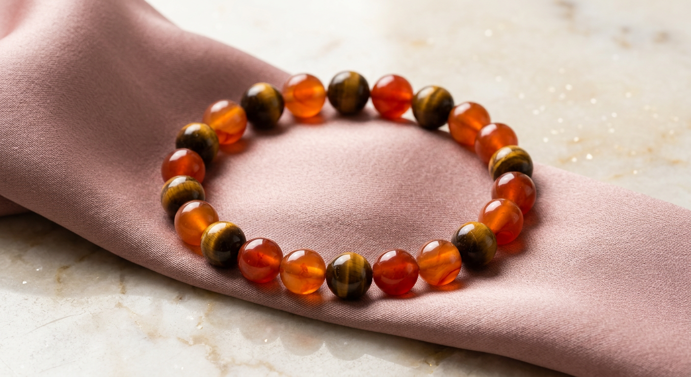 Carnelian Tiger Eye Mixer