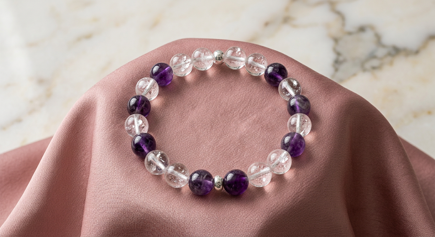 Amethyst Clear Quartz Mixer