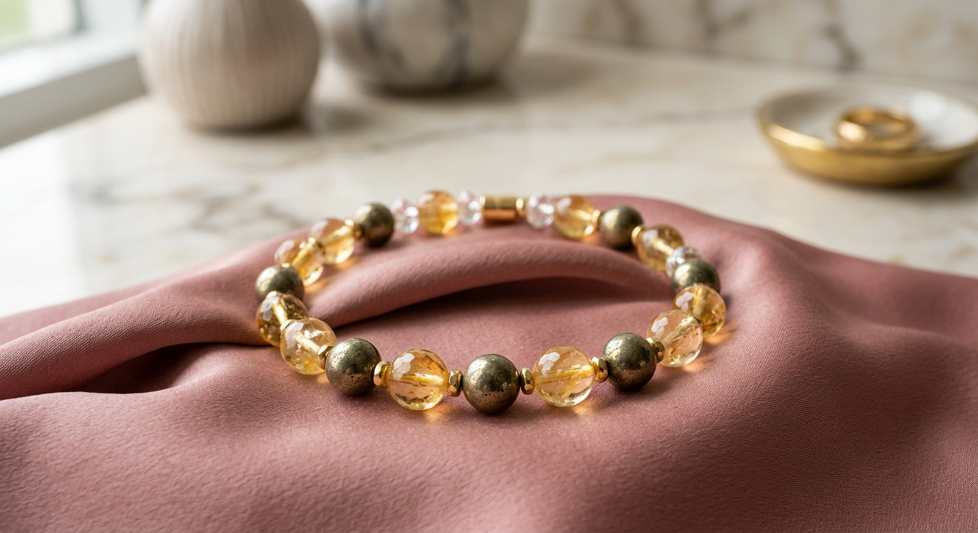 Citrine Pyrite Mixer
