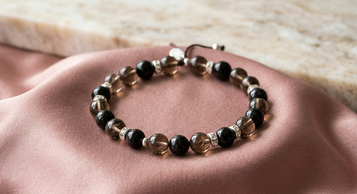 Smoky Quartz Black Tourmaline Mixer